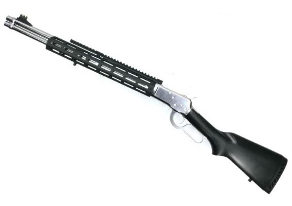 Marushin Tactical Winchester Raptor Zero Gas Shotgun Silver Toy